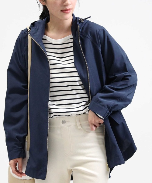 HONEYSUCKLE ROSE（ハニーサックルローズ）の「【HONEYSUCKLE ROSE】ミドルマウンテンパーカー（マウンテンパーカー・レディース・カーキブラウン/ネイビー/ベージュ・L/M）」の9枚目の写真