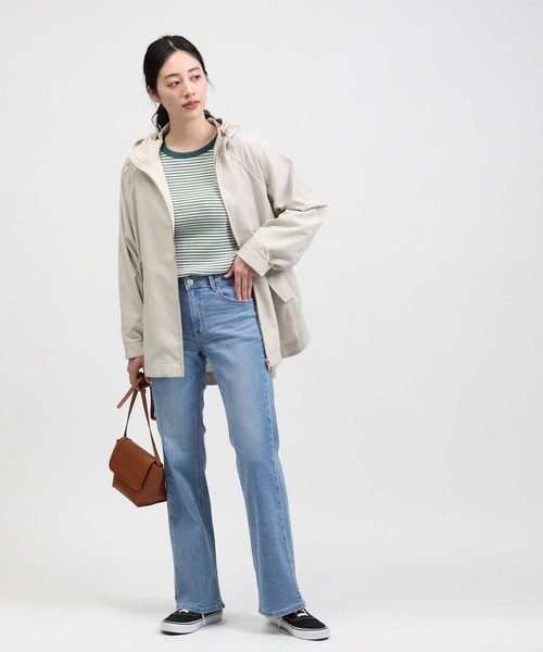 HONEYSUCKLE ROSE（ハニーサックルローズ）の「【HONEYSUCKLE ROSE】ミドルマウンテンパーカー（マウンテンパーカー・レディース・カーキブラウン/ネイビー/ベージュ・L/M）」の11枚目の写真