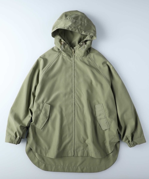 HONEYSUCKLE ROSE（ハニーサックルローズ）の「【HONEYSUCKLE ROSE】ミドルマウンテンパーカー（マウンテンパーカー・レディース・カーキブラウン/ネイビー/ベージュ・L/M）」の18枚目の写真