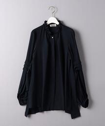 FLICKA（フリッカ）の「【別注】＜FLICKA（フリッカ）＞フリルネック ブラウス（シャツ/ブラウス）」