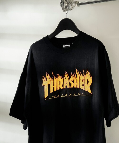 完売品　アンダーアール　別注　THRASHER コラボ フレイムロゴ Amazon | (スラッシャー)THRASHER フレイム ロゴ ステッカー