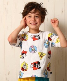 Disney（ディズニー）の「親子お揃い ディズニー 総柄 Tシャツ 6548K（Tシャツ/カットソー・キッズ）」