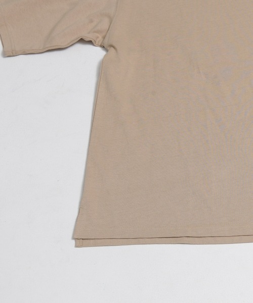 PEN FIELD（ペンフィールド）の「Penfield/ペンフィールド ワンポイント ワッペン ロゴ バックプリント ポケット付 綿100% 半袖 Tシャツ（Tシャツ/カットソー・レディース・ネイビー/ブラック/ベージュ/ホワイト・LL/L/M）」の7枚目の写真