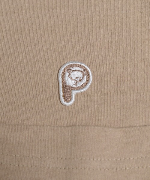 PEN FIELD（ペンフィールド）の「Penfield/ペンフィールド ワンポイント ワッペン ロゴ バックプリント ポケット付 綿100% 半袖 Tシャツ（Tシャツ/カットソー・レディース・ネイビー/ブラック/ベージュ/ホワイト・LL/L/M）」の10枚目の写真