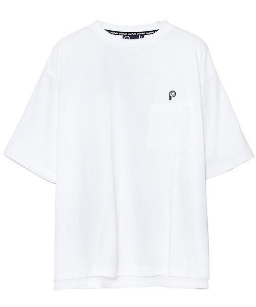 PEN FIELD（ペンフィールド）の「Penfield/ペンフィールド ワンポイント ワッペン ロゴ バックプリント ポケット付 綿100% 半袖 Tシャツ（Tシャツ/カットソー・レディース・ネイビー/ブラック/ベージュ/ホワイト・LL/L/M）」の15枚目の写真