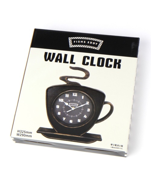 Fishs Eddy（フィッシュエディ）の「[Fishs Eddy(フィッシュエディ)]コーヒーマグ壁掛け時計（掛け時計・レディース・その他1・FREE）」の6枚目の写真