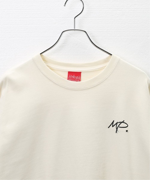 Manhattan Portage（マンハッタンポーテージ）の「【Manhattan Portage / マンハッタン ポーテージ】 LONG SLEEVE PRINT T（Tシャツ/カットソー・メンズ・チャコールグレー/ホワイト系その他・LARGE/MEDIUM）」の9枚目の写真