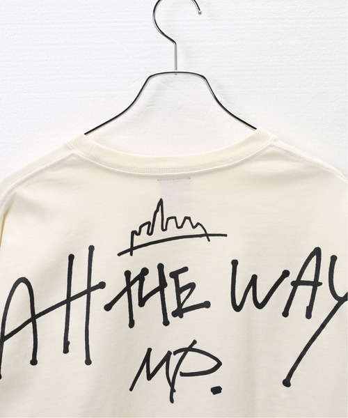 Manhattan Portage（マンハッタンポーテージ）の「【Manhattan Portage / マンハッタン ポーテージ】 LONG SLEEVE PRINT T（Tシャツ/カットソー・メンズ・チャコールグレー/ホワイト系その他・LARGE/MEDIUM）」の10枚目の写真