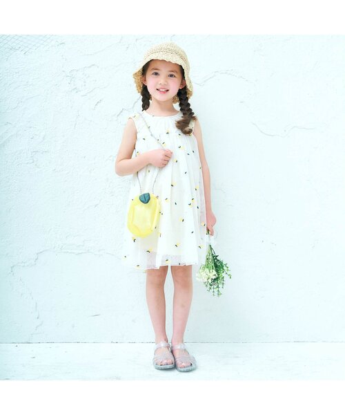 apres les cours（アプレレクール）の「レモンポシェット（ショルダーバッグ・キッズ・イエロー・FREE）」の10枚目の写真