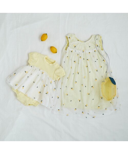 apres les cours（アプレレクール）の「レモンポシェット（ショルダーバッグ・キッズ・イエロー・FREE）」の9枚目の写真