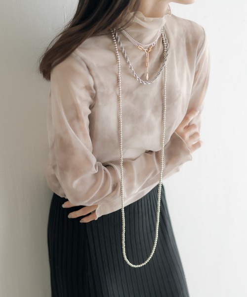 ear PAPILLONNER（イアパピヨネ）の「ステンレスロープチェーンネックレス（ネックレス・レディース・シルバー/ゴールド・FREE）」の12枚目の写真