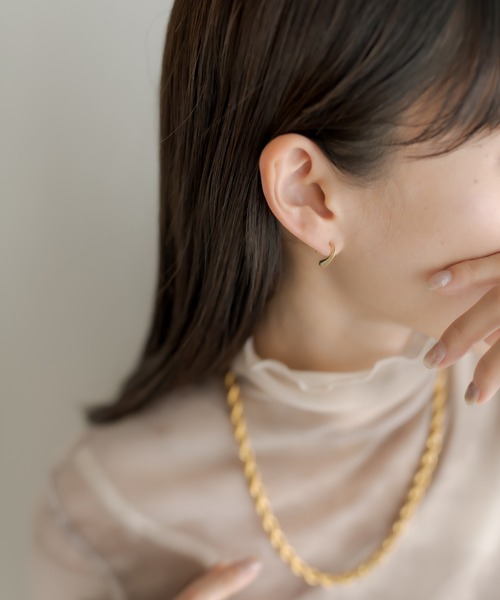 ear PAPILLONNER（イアパピヨネ）の「ステンレスロープチェーンネックレス（ネックレス・レディース・シルバー/ゴールド・FREE）」の19枚目の写真