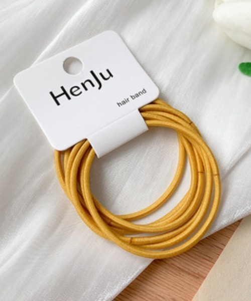 REBALANCE（リバランス）の「ヘアゴム（7点セット）（ヘアゴム・レディース・A/B/C/D/E/F/G/H/I/J/K/L/M/N/O/P・ONE SIZE）」の10枚目の写真