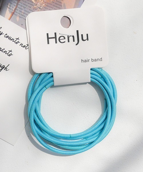 REBALANCE（リバランス）の「ヘアゴム（7点セット）（ヘアゴム・レディース・A/B/C/D/E/F/G/H/I/J/K/L/M/N/O/P・ONE SIZE）」の14枚目の写真