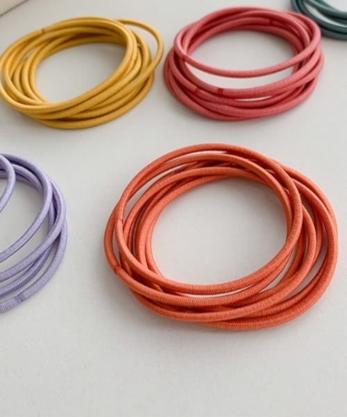 REBALANCE（リバランス）の「ヘアゴム（7点セット）（ヘアゴム・レディース・A/B/C/D/E/F/G/H/I/J/K/L/M/N/O/P・ONE SIZE）」の17枚目の写真