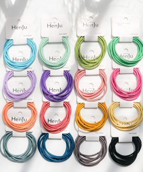 REBALANCE（リバランス）の「ヘアゴム（7点セット）（ヘアゴム・レディース・A/B/C/D/E/F/G/H/I/J/K/L/M/N/O/P・ONE SIZE）」の19枚目の写真