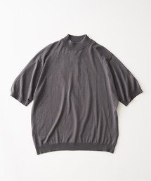 JOHN SMEDLEY | 【JOHN SMEDLEY】別注 リラックスフィット モックネック ニット Tシャツ(ニット/セーター)