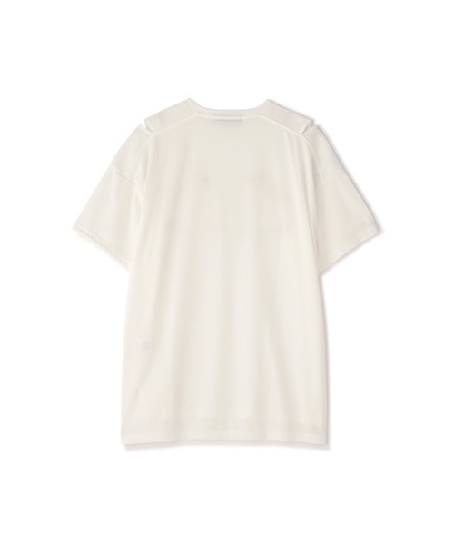 TORNADO MART(トルネードマート)の「【LADIES'】TORNADO MART∴スリットオーバーカットソー(Tシャツ/カットソー・レディース・ホワイト/ブラック・F)」の4枚目の写真