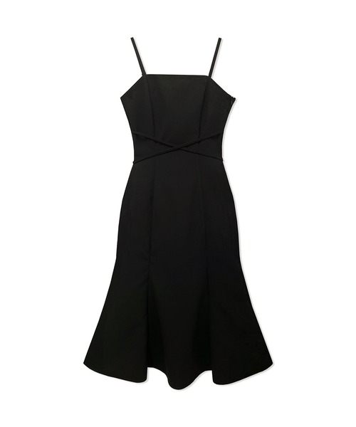 ANDGEEBEE(アンジービー)の「リボンキャミワンピ(ワンピース・レディース・ブラック×ホワイト/ブラック・MEDIUM)」の11枚目の写真