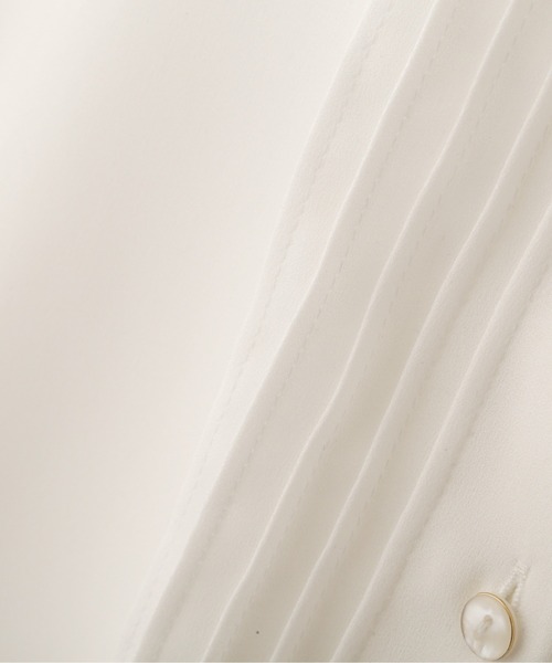 PROPORTION BODY DRESSING（プロポーションボディドレッシング）の「【美人百花6月号タイアップ商品】バイカラータイ付ブラウス / 1212110505（シャツ/ブラウス・レディース・ダークグレー/ホワイト系その他/ベージュ・MEDIUM/SMALL）」の18枚目の写真