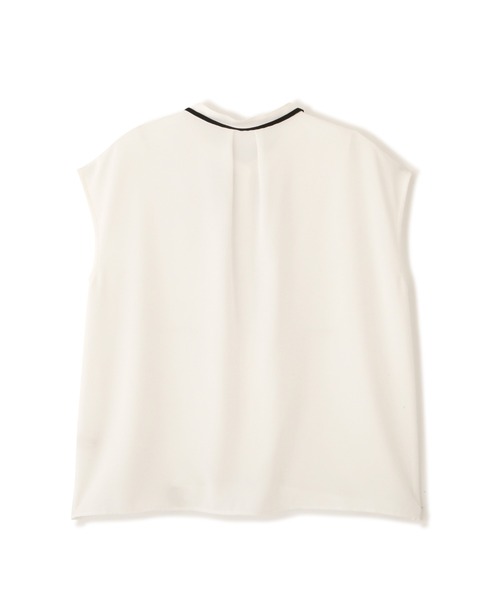 PROPORTION BODY DRESSING（プロポーションボディドレッシング）の「【美人百花6月号タイアップ商品】バイカラータイ付ブラウス / 1212110505（シャツ/ブラウス・レディース・ダークグレー/ホワイト系その他/ベージュ・MEDIUM/SMALL）」の14枚目の写真