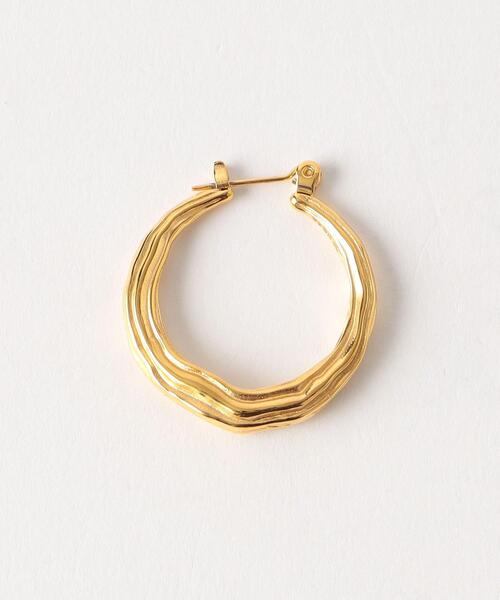 BEAUTY&YOUTH UNITED ARROWS(ビューティーアンドユースユナイテッドアローズ)の「<by Preek(バイプリーク)>ROPE HOOP ピアス(ピアス(両耳用)・レディース・ゴールド・FREE)」の3枚目の写真
