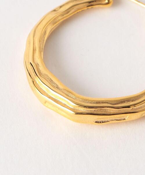 BEAUTY&YOUTH UNITED ARROWS(ビューティーアンドユースユナイテッドアローズ)の「<by Preek(バイプリーク)>ROPE HOOP ピアス(ピアス(両耳用)・レディース・ゴールド・FREE)」の4枚目の写真