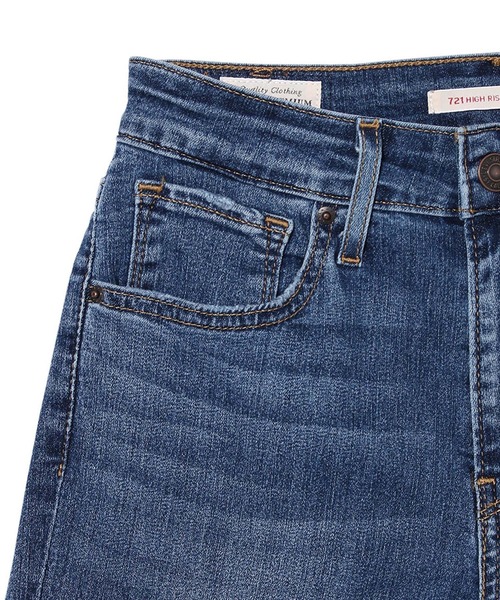 Levi's(リーバイス)の「721(TM) HIGH RISE SKINNY VERY COOL(デニムパンツ・レディース・インディゴブルー・28inch/24inch/25inch/26inch/27inch/23inch)」の11枚目の写真