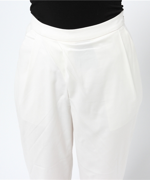 DISCOAT（ディスコート）の「【Discoat】タック入テーパードパンツ（その他パンツ・レディース・グレー/オフホワイト・LARGE/MEDIUM）」の6枚目の写真