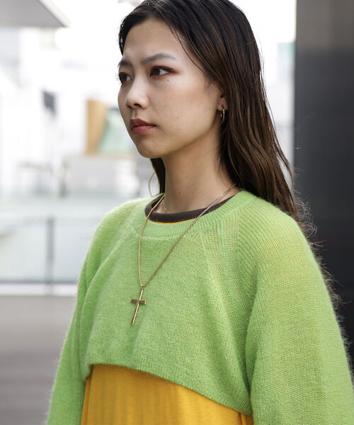 Ray BEAMS（レイビームス）の「Ray BEAMS / デッドストック クロス ネックレス（ネックレス・レディース・シルバー/ゴールド・ONE SIZE）」の11枚目の写真