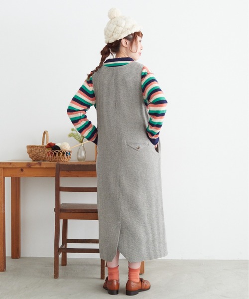 chambre de charme（シャンブルドゥシャーム）の「cdc ウール/リネン