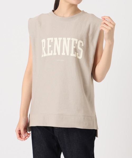 SLOBE IENA（スローブイエナ）の「RENNES ミニ裏毛ノースリーブ