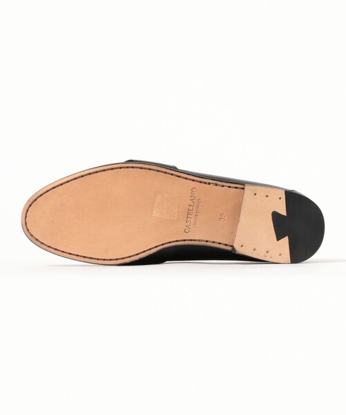 CASTELLANO(カステラーノ)の「CASTELLANO × BEAMS F / 別注 ペニーローファー(ドレスシューズ・メンズ・ブラック/ダークブラウン・40/41/42)」の5枚目の写真