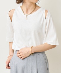 Omekashi | デザインアームTシャツ(Tシャツ/カットソー)