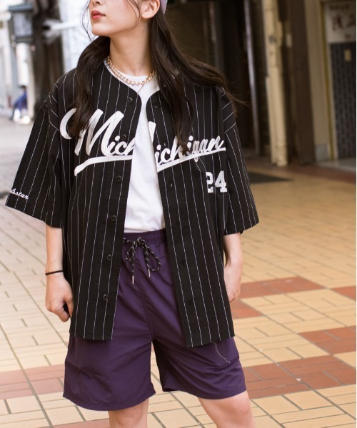 春夏必須✦ストリートベースボールシャツ半袖✦デートやお出かけに最適！ 楽天市場】ベースボールシャツ ストリート オーバーサイズ