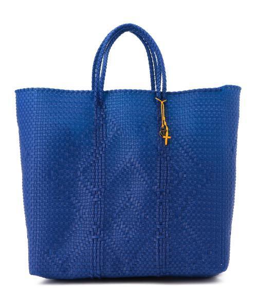 BEAMS BOY（ビームスボーイ）の「OJO DE MEX / CAGO TOTE（トートバッグ・レディース・ピンク/ネイビー・ONE SIZE）」の5枚目の写真