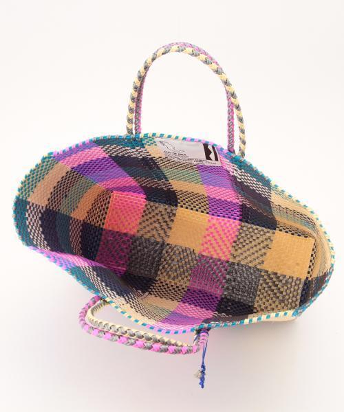 BEAMS BOY（ビームスボーイ）の「OJO DE MEX / CAGO TOTE（トートバッグ・レディース・ピンク/ネイビー・ONE SIZE）」の20枚目の写真