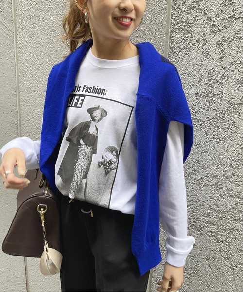 GOOD ROCK SPEED（グッドロックスピード）の「【GOOD ROCK SPEED /グッドロックスピード】LIFE ロングスリーブTシャツ（Tシャツ/カットソー・レディース・ホワイト/ホワイト系その他・FREE/MEDIUM）」の20枚目の写真