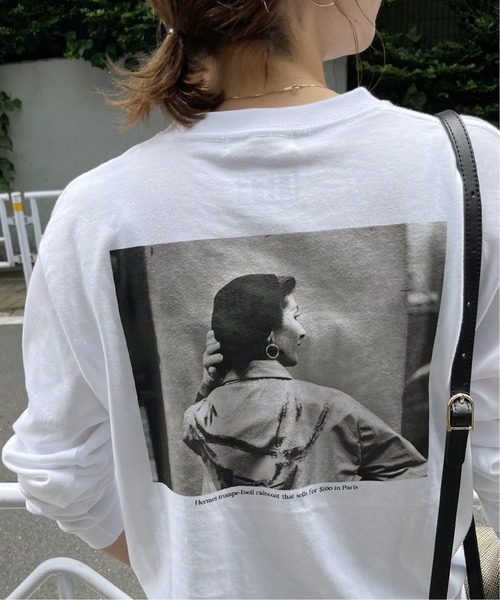 GOOD ROCK SPEED（グッドロックスピード）の「【GOOD ROCK SPEED /グッドロックスピード】LIFE ロングスリーブTシャツ（Tシャツ/カットソー・レディース・ホワイト/ホワイト系その他・FREE/MEDIUM）」の10枚目の写真