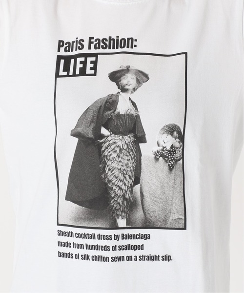 GOOD ROCK SPEED（グッドロックスピード）の「【GOOD ROCK SPEED /グッドロックスピード】LIFE ロングスリーブTシャツ（Tシャツ/カットソー・レディース・ホワイト/ホワイト系その他・FREE/MEDIUM）」の6枚目の写真