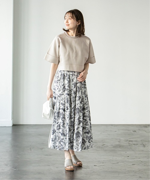 NOBLE スクエアークロップドプルオーバー トップス Noble（ノーブル）の「スクエアークロップドプルオーバー（Tシャツ