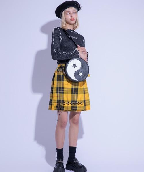 Candy Stripper（キャンディストリッパー）の「YIN YANG SHOULDER バッグ（ショルダーバッグ・レディース・ブラック・FREE）」の3枚目の写真