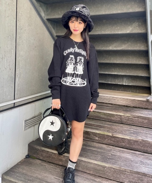 Candy Stripper（キャンディストリッパー）の「YIN YANG SHOULDER バッグ（ショルダーバッグ・レディース・ブラック・FREE）」の21枚目の写真