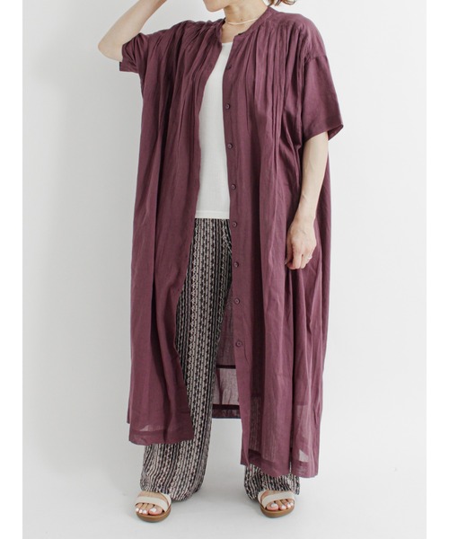 Samansa Mos2 blue（サマンサモスモスブルー）の「マルチストライプニットパンツ（その他パンツ・レディース・ブラック/ブラウン/グレー・ﾌﾘ-）」の4枚目の写真