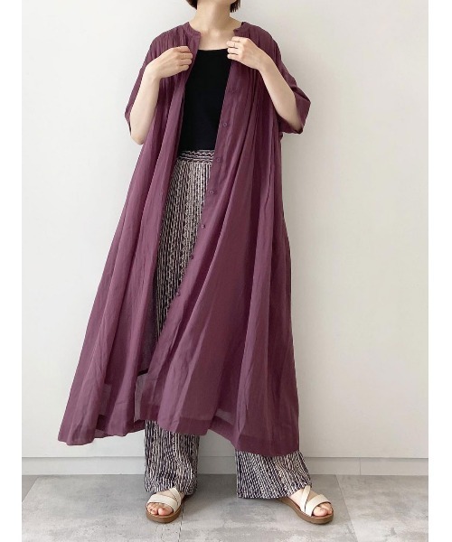 Samansa Mos2 blue（サマンサモスモスブルー）の「マルチストライプニットパンツ（その他パンツ・レディース・ブラック/ブラウン/グレー・ﾌﾘ-）」の8枚目の写真