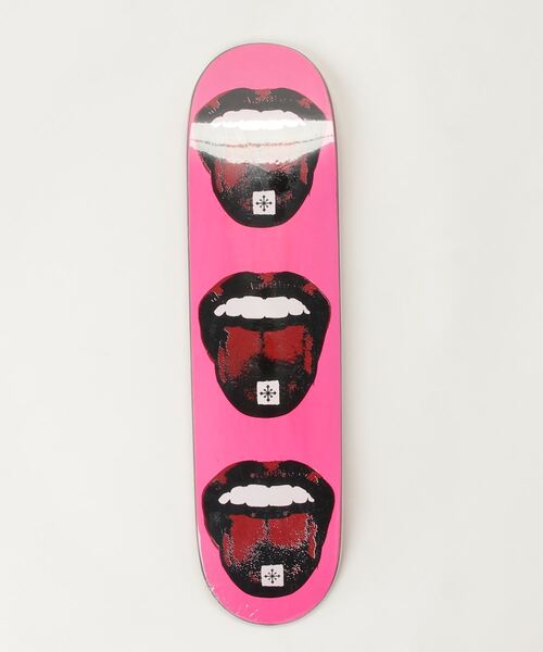 HLNA(エイチエルエヌエー)の「【Disorder Skateboards】DISORDER TABS DECK(スポーツグッズ・メンズ・ピンク・SMALL/MEDIUM/LARGE)」の4枚目の写真