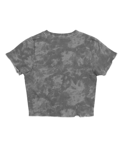 Figments(フィグメンツ)の「タイダイピチT(Tシャツ/カットソー・レディース・パープル/スミクロ・FREE)」の4枚目の写真