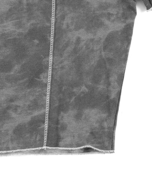 Figments(フィグメンツ)の「タイダイピチT(Tシャツ/カットソー・レディース・パープル/スミクロ・FREE)」の8枚目の写真