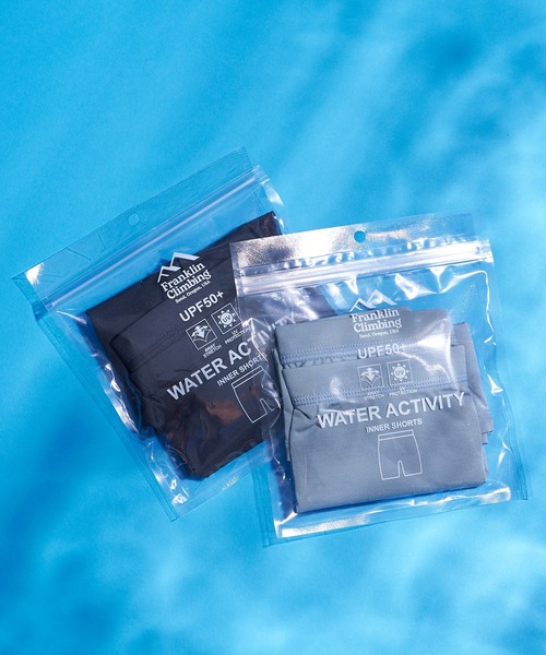Franklin Climbing（フランクリンクライミング）の「【Franklin Climbing】インナーパンツ（水着・メンズ・ブルー系その他/ブラック・SMALL/LARGE/MEDIUM）」の5枚目の写真