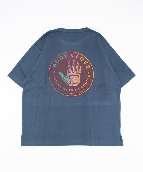 Body Glove(ボディグローブ)の「【BODY GLOVE】ボディグローブ リサイクルコットン 天竺Tシャツ〔日本製〕(Tシャツ/カットソー・メンズ・ホワイト/ブラック/レッド/ブルー・MEDIUM/LARGE/FREE)」の5枚目の写真